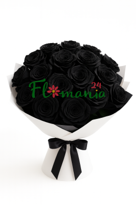 21 чёрная роза