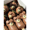 Клубника и бананы в шоколаде «Мишки-мышки»