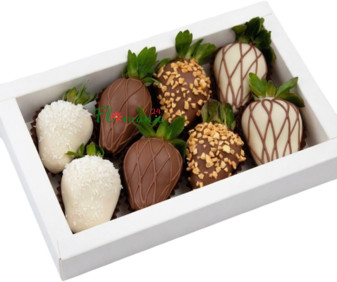 Набор клубники в шоколаде «Гармония вкуса»